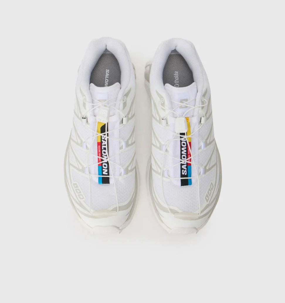 Salomon XT 6 UNISEX - white/lunar rock