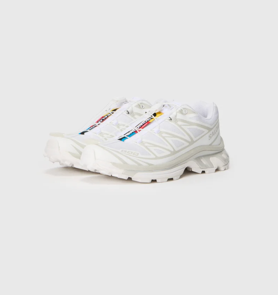 Salomon XT 6 UNISEX - white/lunar rock