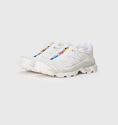 Salomon XT 6 UNISEX - white/lunar rock