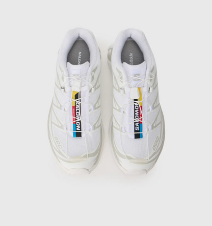 Salomon XT 6 UNISEX - white/lunar rock